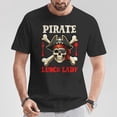 thumbnail image 2 of Pirate Lunch Lady Costume T-Shirt – Skull Horror Pirate Job Team Halloween Tee, Fun Spooky Workgroup Shirt for Lunch Staff, 2 of 3