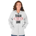 thumbnail image 5 of Tough Mother Motherhood Love Humor Zip Hoodie Sweatshirt Women Brisco Brands L, 5 of 6