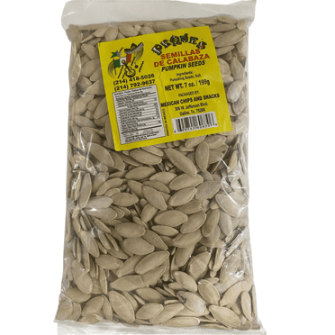 SEMILLAS DE CALABAZA ( PUMPKIN SEEDS) - 7OZ BAG