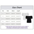thumbnail image 2 of Shwomsmer Womens Summer Tops,Short Sleeve Crop Tops for Women Women's Tunic Tops Tshirts Shirts for Women Plus Size Workout Tops Women Summer Outfits, 2 of 7