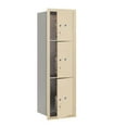 thumbnail image 4 of Salsbury Industries Recessed Private Aluminum 3 Unit 4C Horizontal Parcel Locker, 4 of 4