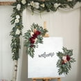 thumbnail image 2 of Artificial Flower Swag Arch Flowers Wedding Decor Wall Hanging Arrangement, 2 of 9