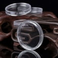 thumbnail image 4 of WinWay 100 Pcs Capsules de Pièces de Monnaie Propres 25Mm avec Boîte de Rangement Boîte de Présentation de Pièces de Monnaie Ronde Transparente Capsules de Protection Conteneur, 4 of 10