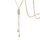 thumbnail image 2 of Collar decorativo Minnieouse geométrico brillante oro, 2 of 6