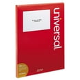 thumbnail image 2 of White Labels, Inkjet/laser Printers, 5.5 X 8.5, White, 2/sheet, 100 Sheets/pack | Bundle of 5 Packs, 2 of 2