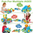 thumbnail image 6 of JBeeCtrl STEM Toys for 5 6 7 Year Old Boys Building Toys Blocks Kit Educational Toys Creative Learning Game Engineering Construction Set Christmas Birthday Gifts for 5 6 7 8 Year Old Boys, 6 of 6