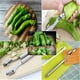 thumbnail image 2 of Xihbxyly Descorazonador de Pimientos de Acero Inoxidable, Bordes Dentados para Un Corte Fácil, Mango Seguro, Multifuncional para Pimientos, Chiles, Calabacines y Pepinos, Apto para Lavavajillas, Idea, 2 of 6