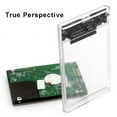 thumbnail image 4 of Transparent Gray HDD Case for Hard Box 2.5 Inch HDD Enclosure SATA to USB 3.0 Type-C 3.1 External Hard Drive Case, 4 of 8