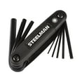 thumbnail image 5 of STEELMAN 41928 3 Piece Folding Hex Key Set; Includes 9-Standard (SAE-Inch)/8-Metric (MM), and 8-Torx (T) Sizes, 5 of 7