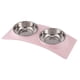 thumbnail image 1 of Cuencos dobles para perros y gatos, cuencos para mascotas de acero inoxidable, alimentador de agua para comida, gatos, perros pequeños, 1 of 8