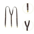 thumbnail image 6 of Sharprepublic Mens Suspenders Casual Elastic Wide Suspenders for Chorus Formal Wear Tuxedo, 6 of 8