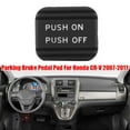 thumbnail image 1 of Car Parking Brake Pedal Pad Cover Compatible with for CR V Odyssey Pilot, 1 of 11
