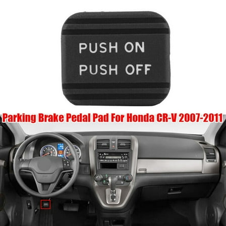 New Practical Pedal Pad Car Parking Brake 47120S0X003 1PC 47120-S0X-003 Auto Parts Black Car Accessories Front