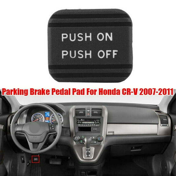 New Practical Pedal Pad Car Parking Brake 47120S0X003 1PC 47120-S0X-003 Auto Parts Black Car Accessories Front