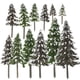 thumbnail image 1 of 12 piezas de árboles modelo, árboles en miniatura, mini simulación de pino, micro paisaje, decoración, 1 of 8