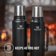 thumbnail image 3 of Stanley Classic Vacuum Bottle 1.4L (Matte Black), 3 of 3
