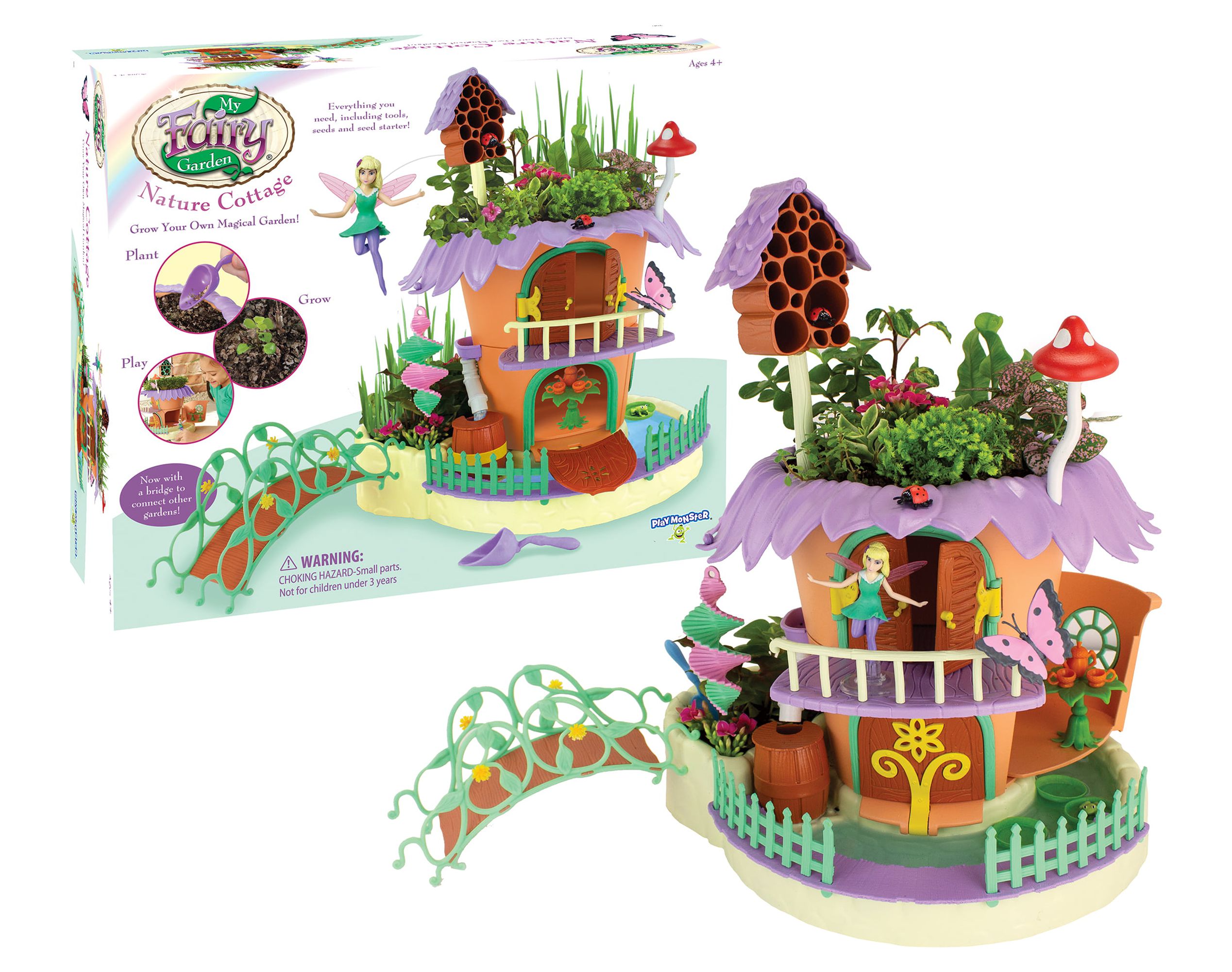 My Fairy Garden Nature Cottage Children's Craft House Kit Toy