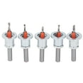 thumbnail image 3 of Reemplazo de broca de avellanador, 5 piezas de broca de avellanador, broca de taladro eléctrico, broca de avellanador ajustable, muy recomendable NikouMX herramienta, 3 of 8
