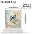 thumbnail image 6 of Xoenoiee Horse Sunflower Butterfly Print Chair Back Covers for Dining Chairs, Washable Removable Chair Slipcover Back Chairs Protector for Wedding Shower Party Ceremony Hotel, 1 Pack, 6 of 7