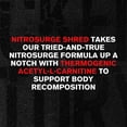 thumbnail image 3 of NITROSURGE Shred Thermogenic Pre Workout Supplement - Energy Booster, Instant Strength Gains, Sharp Focus, Powerful Pumps - Nitric Oxide & PreWorkout Powder - 30 Servings, Watermelon, 3 of 7