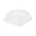 thumbnail image 2 of Promotion Sale! Nomeni Stainless Steel Bowl Large Pop-Up Mesh Screen Food Cover Umbrella Tents Outdoor Picnic Food Covers Clearance Sale White, 2 of 2