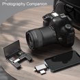 thumbnail image 3 of Visland Multi-Function Card Reader Storage Box for Type-C Laptop TF/SD Card Reader USB 2.0 Adapter OTG Adapter Card Pin Easy Data Transfer Card Reader Box, 3 of 8