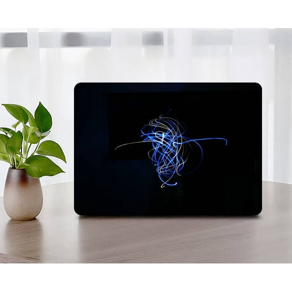 KSK KAISHEK Hard Shell Compatible Newest MacBook Pro 15" with Retina Display Touch ID + Black Keyboard Cover Model: A1990/A1707 (Painting A 0696)