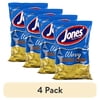 (4 pack) Jones' Wavy Potato Chips, 9 Oz.