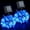 Blue, variant on Christmas 2 Pack Solar Rope Lights Outdoor Waterproof,Each 33ft 100 LED 8 Modes and Timer Clear Tube String Lights for Outside(Blue)