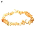 thumbnail image 2 of opvise Elastic Rope Handmade Stone Bracelet Lightweight Irregular Faux Gem Women Bracelet Hand Decor, 2 of 8