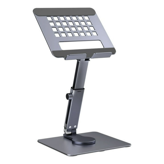 Aluminum Alloy Tablets Stand Foldable and Adjustable Holder Dock for Phones