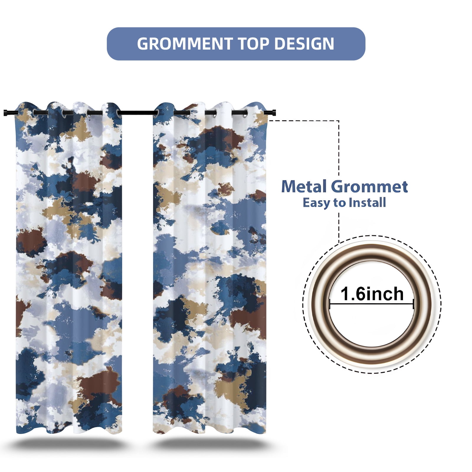 Curtains Cartoon Character Curtains for Boys Girls Bedroom 52Wx84H Inches,2 Panels Window Treatment Set for Living Room Decor