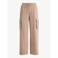 thumbnail image 5 of Scoop Women's and Women's Plus New Scubaknit Cargo Pants, Sizes XS-4X, 5 of 5