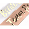 thumbnail image 3 of Bandas Variedad Colores Bride To Be/ Team Bride Despedida, 3 of 4
