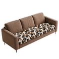 thumbnail image 5 of Xoenoiee Cow Print Couch Cushion Covers Stretch Sofa Slipcover for 3 Cushion Couch, Non-Slip Furniture Protector with Elastic Bottom for Dogs Pets, 5 of 7