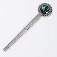 thumbnail image 2 of Peacock Vintage Silver Lace-Edged Bookmark - Gift for Readers and Book Lovers, 2 of 5