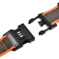 thumbnail image 4 of Uxcell 2Mx5cm Adjustable PP Luggage Strap Suitcase Belt with Buckle, Combination Lock Orange Gray, 4 of 6