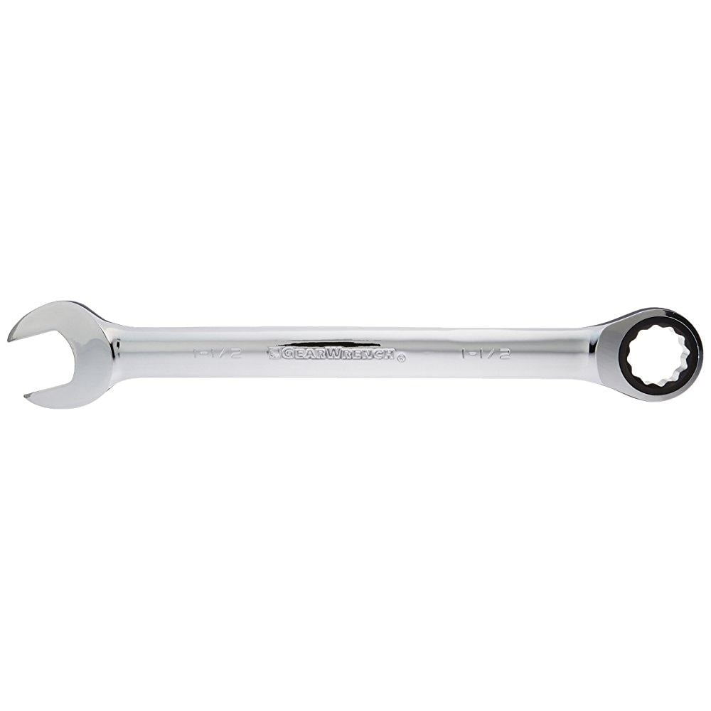 GEARWRENCH 12 Pt. Ratcheting Combination Wrench, 11/2" 9042