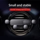 thumbnail image 2 of Soporte para teléfono para automóvil Soporte universal para teléfono celular por gravedad para rejilla de ventilación (negro) Ehuebsd Accesorios para autos y motos, 2 of 9
