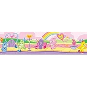 CARE BEARS 12\' Wall Border Rainbow Cheer Wallpaper Decals Room Decor Sticker