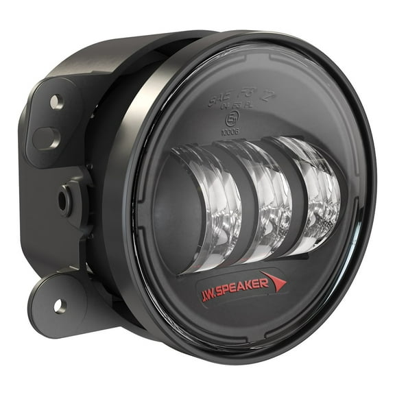 JW Speaker 6145J-B Black Bumper Fog Lamp, Pair