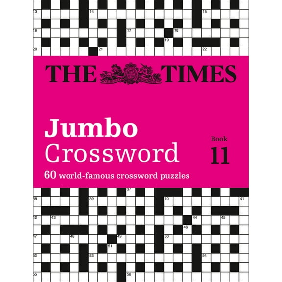The Times Jumbo Crossword: Book 11: 60 of the World's Biggest Puzzles from the Times 2, (Paperback)