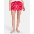 thumbnail image 2 of Valentine's Day Women's Sleep Shorts from Way to Celebrate, 2-Pack, Sizes XS-3X, 2 of 8