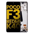 thumbnail image 2 of Esource Parts Xiaomi Poco F3 Redmi K40 OLED Assembly With Frame Refurbished Night Black, 2 of 5