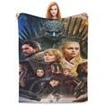 thumbnail image 2 of Game Of Thrones Fleece Blanket Super Soft Cozy Throw Blanket Fuzzy Comfy Flannel Blanket Warm Plush Blankets And Throws For Couch, Sofa, Bed 40"X30", 2 of 7