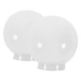 thumbnail image 4 of PAMINGONO 2Pcs White Spherical Acrylic Lampshade Create Pleasant Atmosphere for Garden and Courtyard, 4 of 8