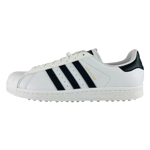 Ad-id-as Superstar Golf Spikeless Men's White Spikeless Golf Shoes IE6052