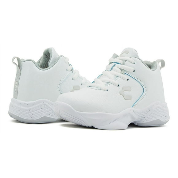 Tenis Bota Charly Infantil Basketball Blanco Resorte/velcro blanco 18.5