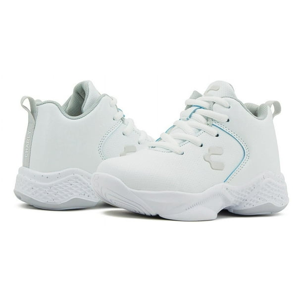 Tenis Bota Charly Infantil Basketball Blanco Resorte/velcro blanco 20