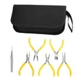 thumbnail image 2 of Siruishop Jewelry Making Pliers Jewelry Making Tools Kit for DIY Crafting Watch Repair 7 Piece Set, 2 of 8